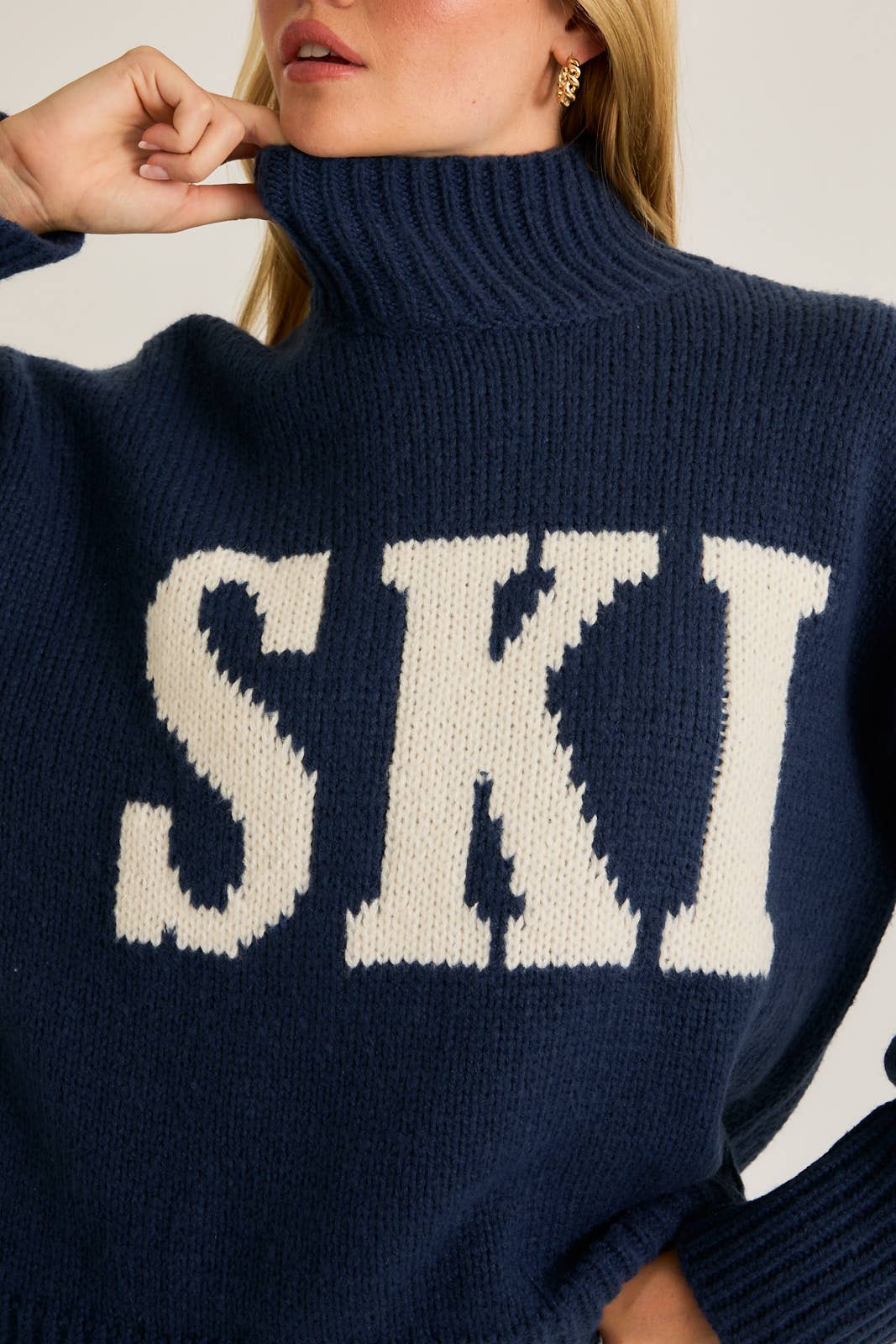 Ski High Neck Sweater