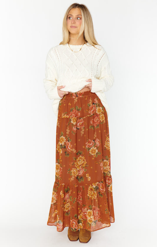 Larina Midi skirt