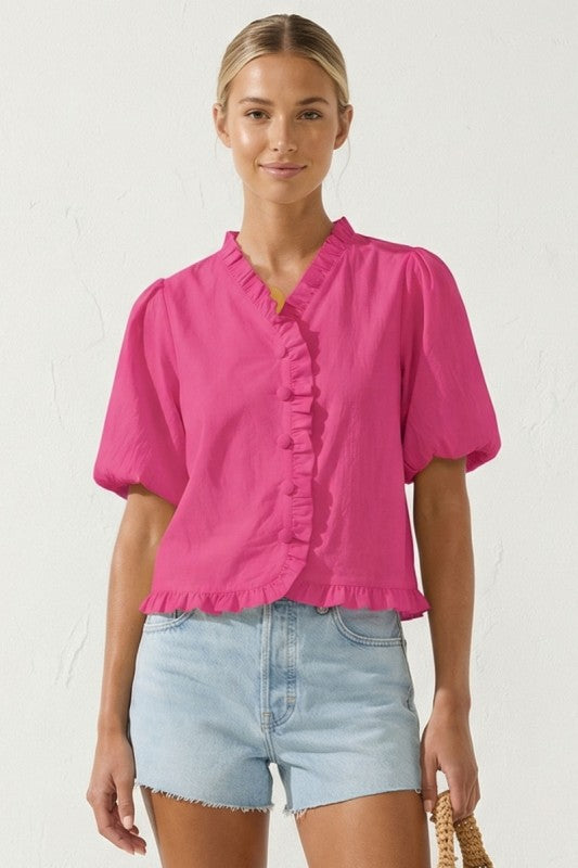 Goodie Ruffle Bubble Sleeve