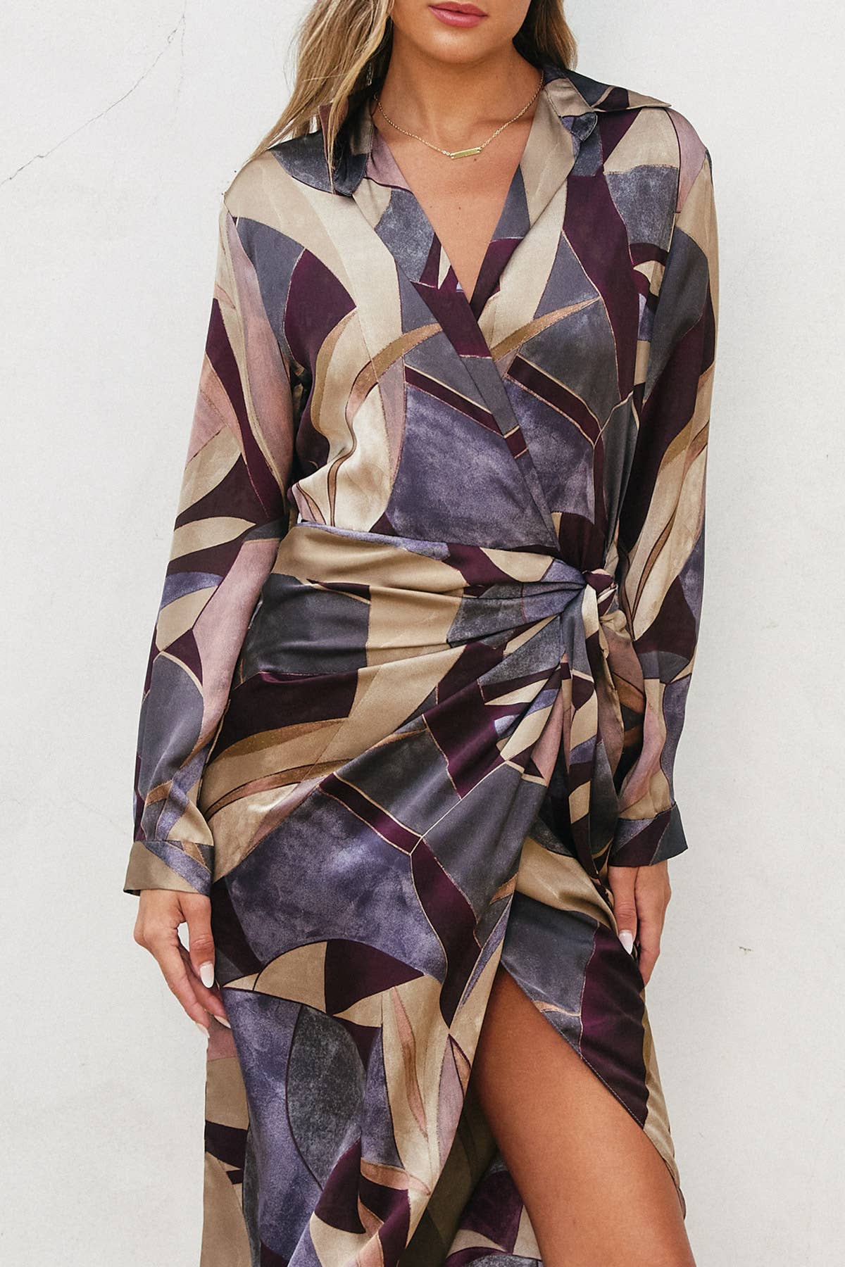 Notable Sensation Wrap Dress: