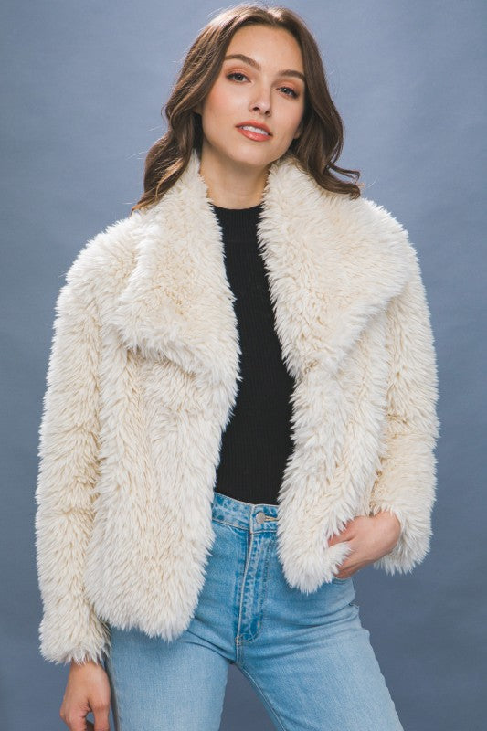 Wanderlune Faux Fur Jacket