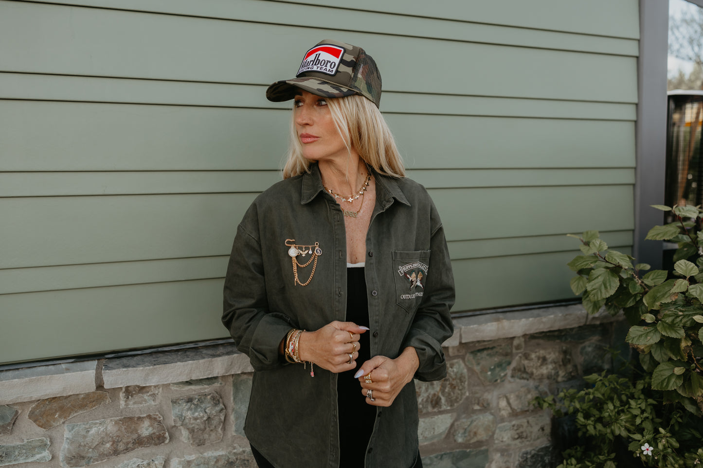 Marlboro Racing Team - Vintage Inspired Racing Hat Camo