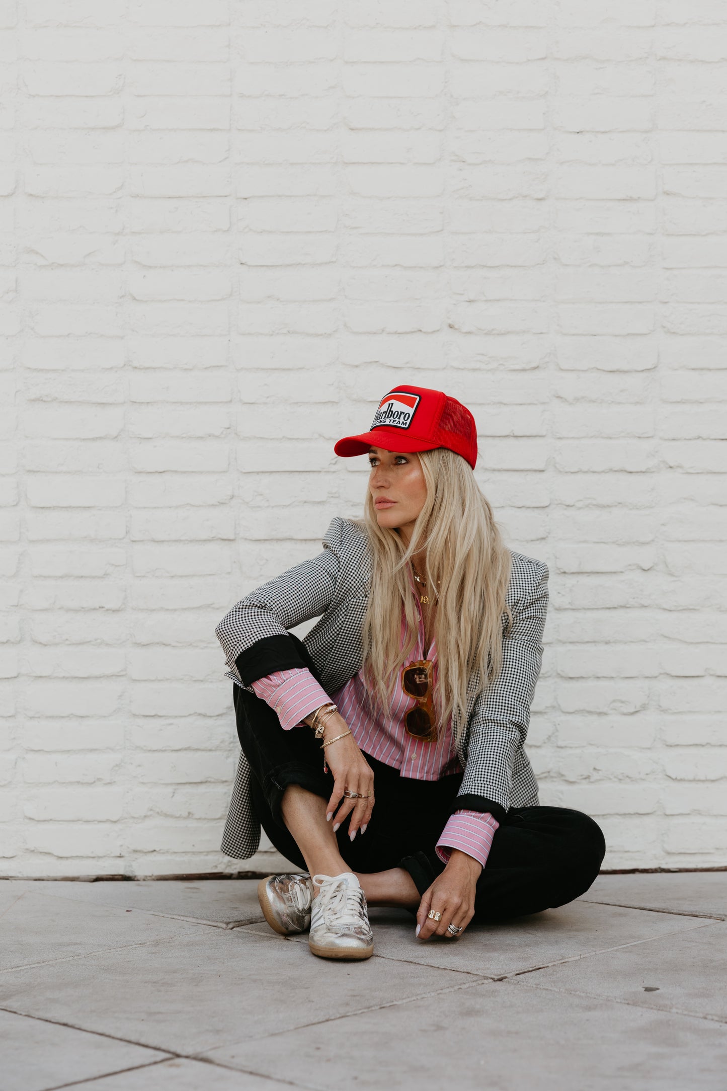 Marlboro Racing Team - Vintage Inspired Racing Hat - Adjustable