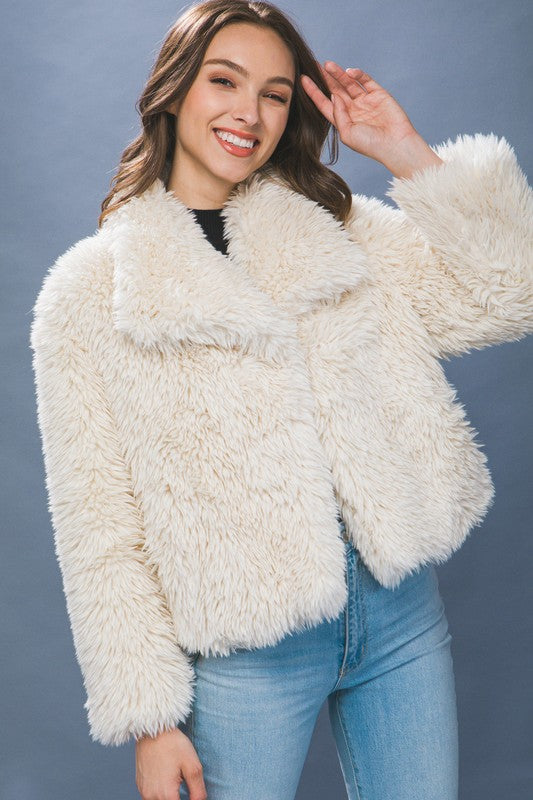 Wanderlune Faux Fur Jacket