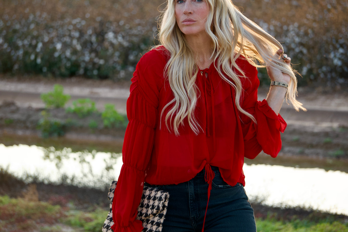 Crimson Blouse