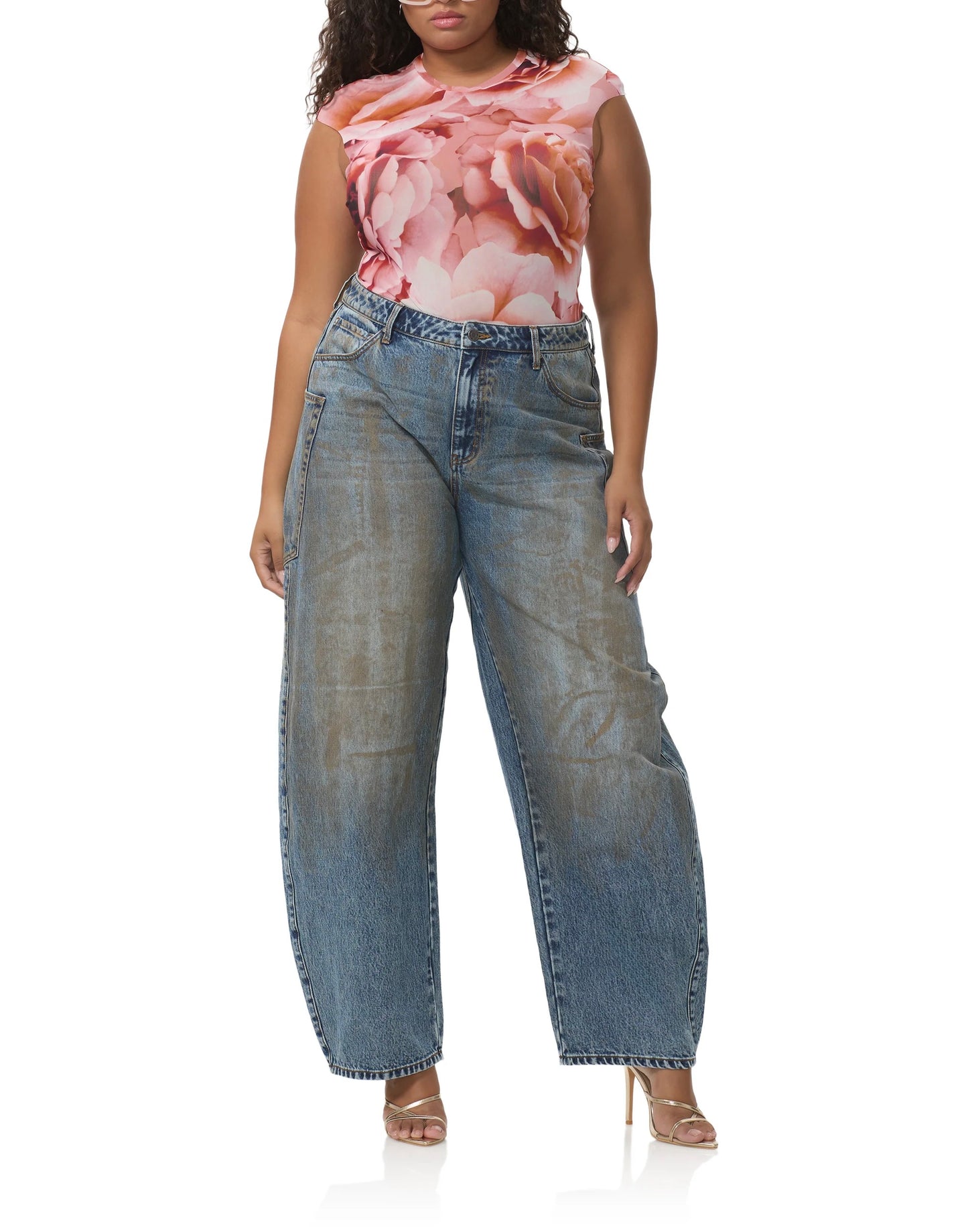 Nina Top- Peach Rose