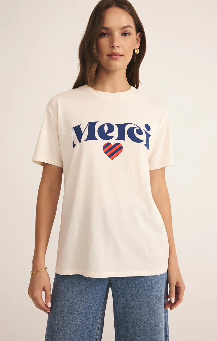 Merci Boyfriend Tee