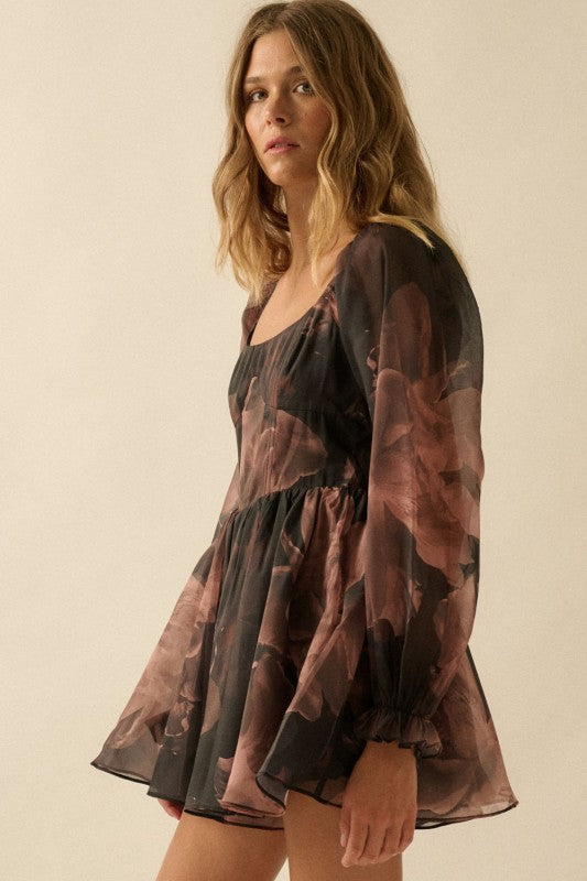 Full Bloom Corset Romper