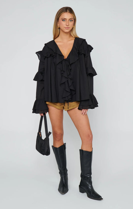 Joss Ruffle Top