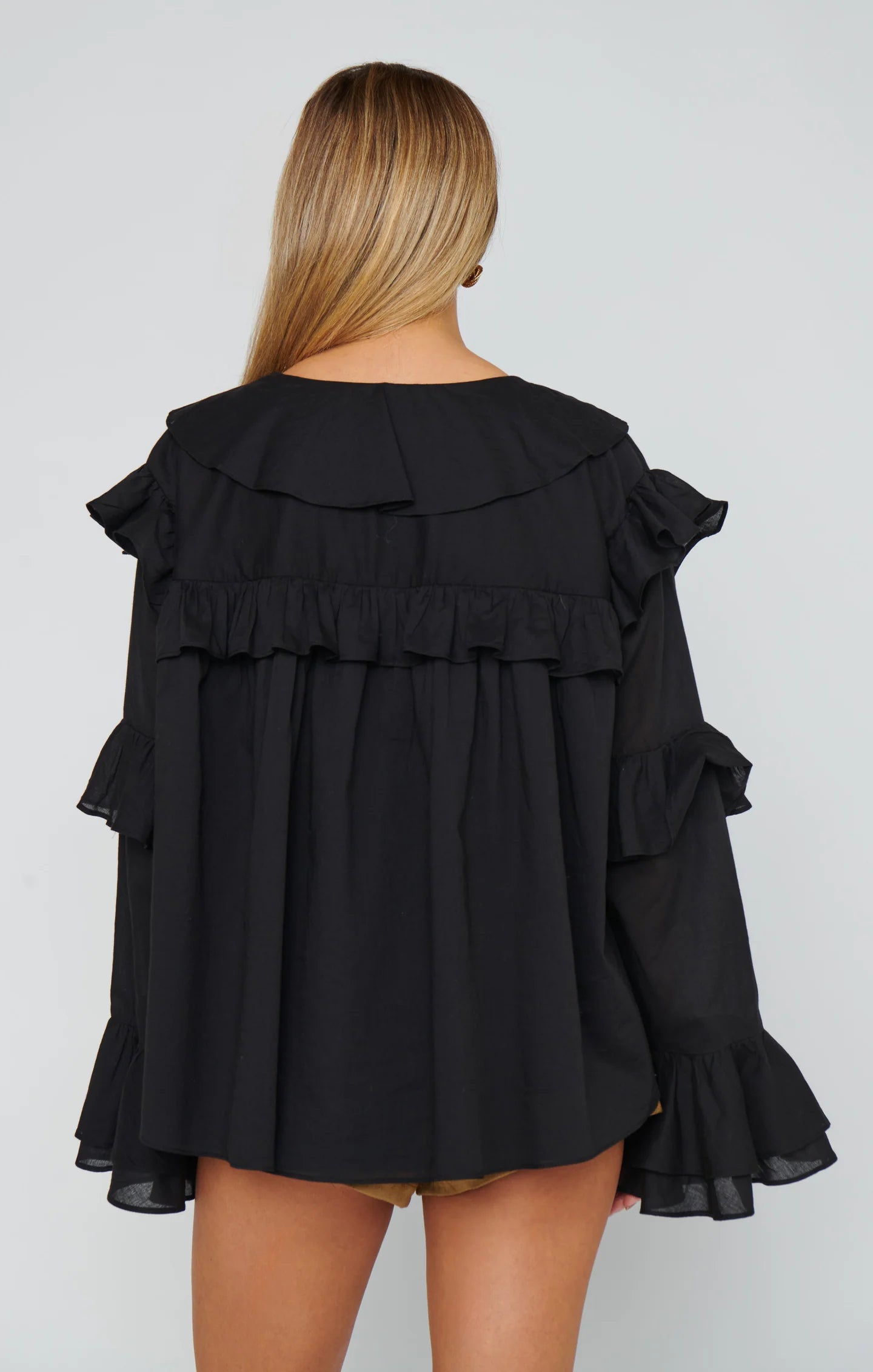 Joss Ruffle Top