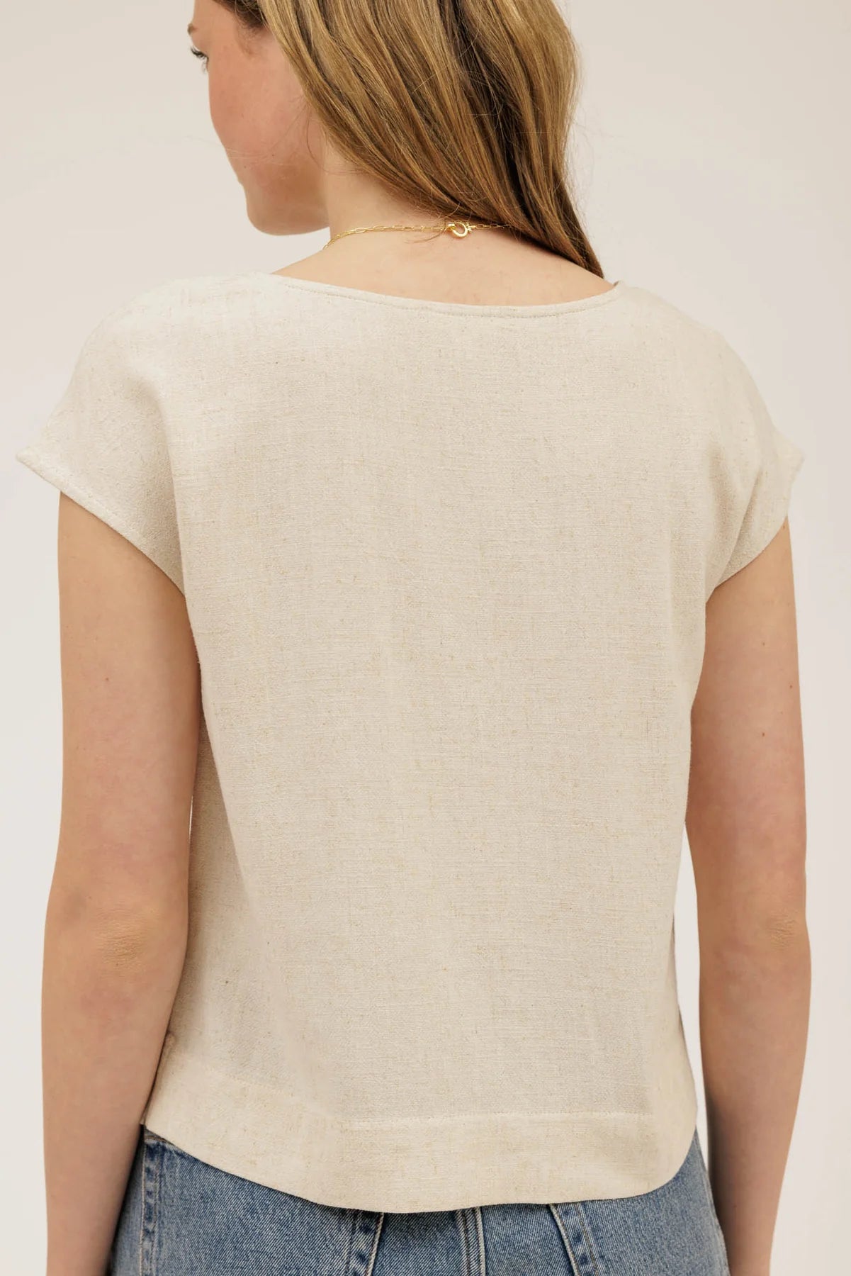 Annalise Linen Blouse