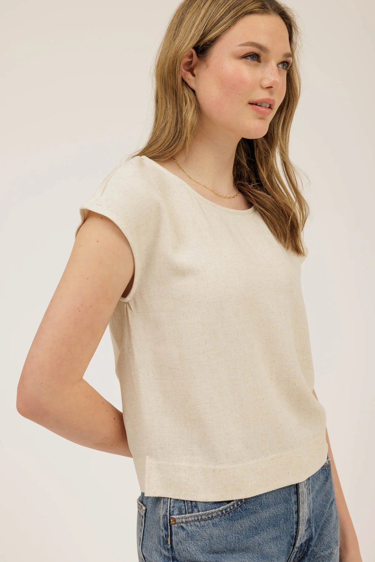 Annalise Linen Blouse