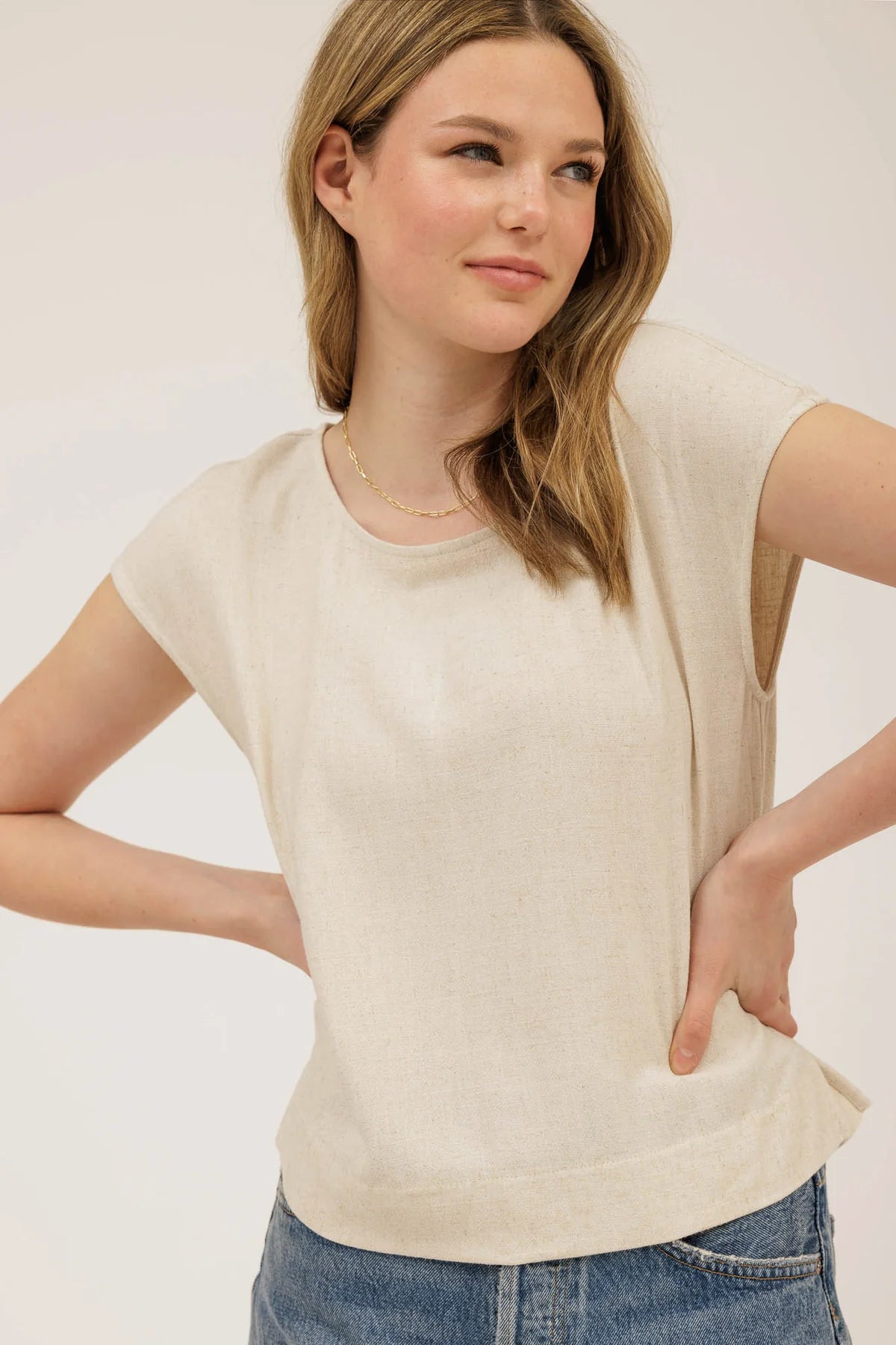 Annalise Linen Blouse