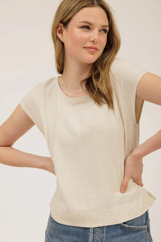 Annalise Linen Blouse