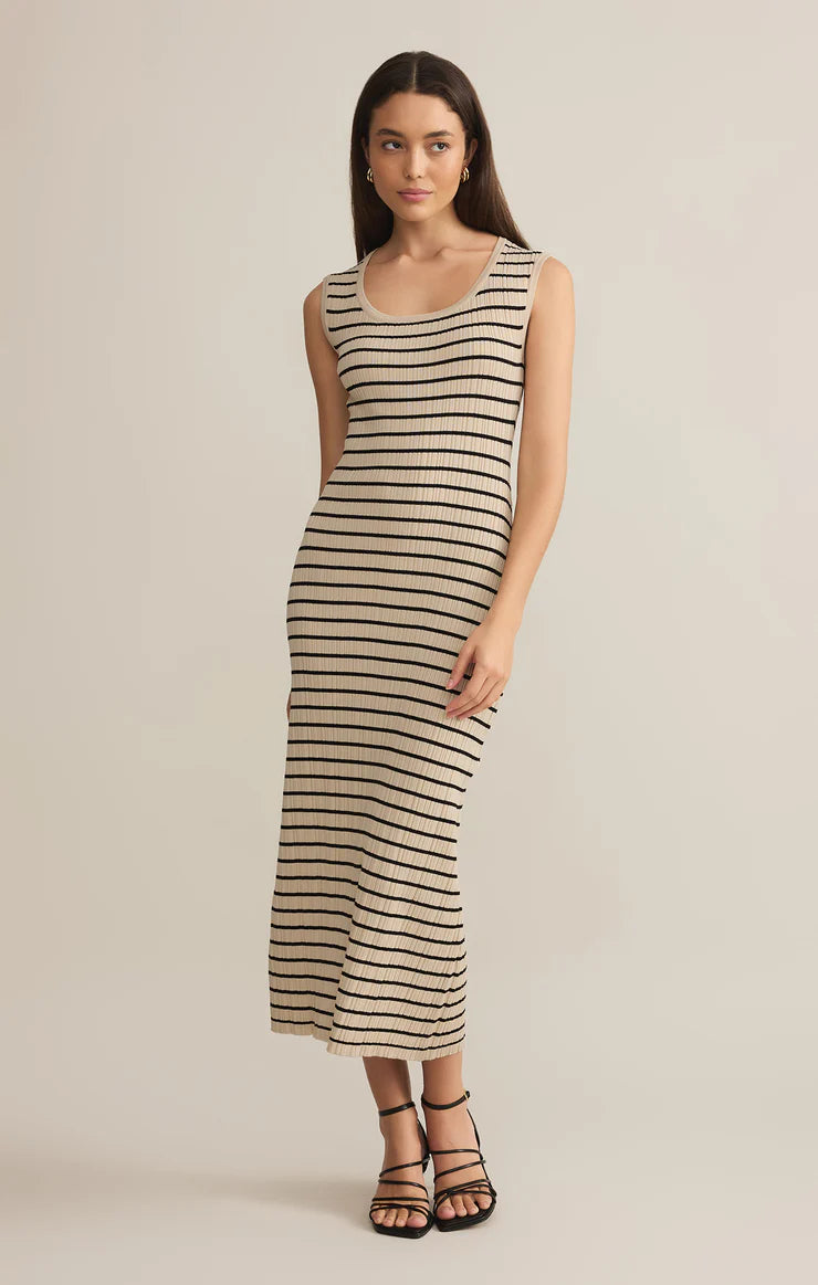 Giselle Stripe Maxi Dress