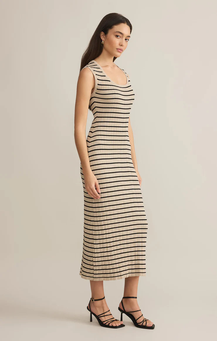 Giselle Stripe Maxi Dress