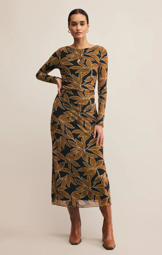 Spellbound Mesh Floral Dress