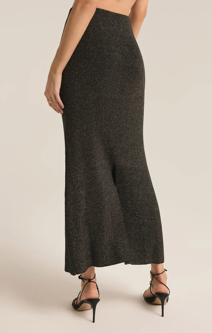 Goldie Metalic Maxi Skirt