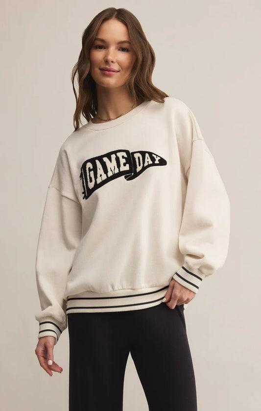 Oversized Let's Go Sweatshirt