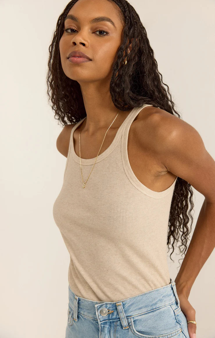 Toren Ribbed Tank Top