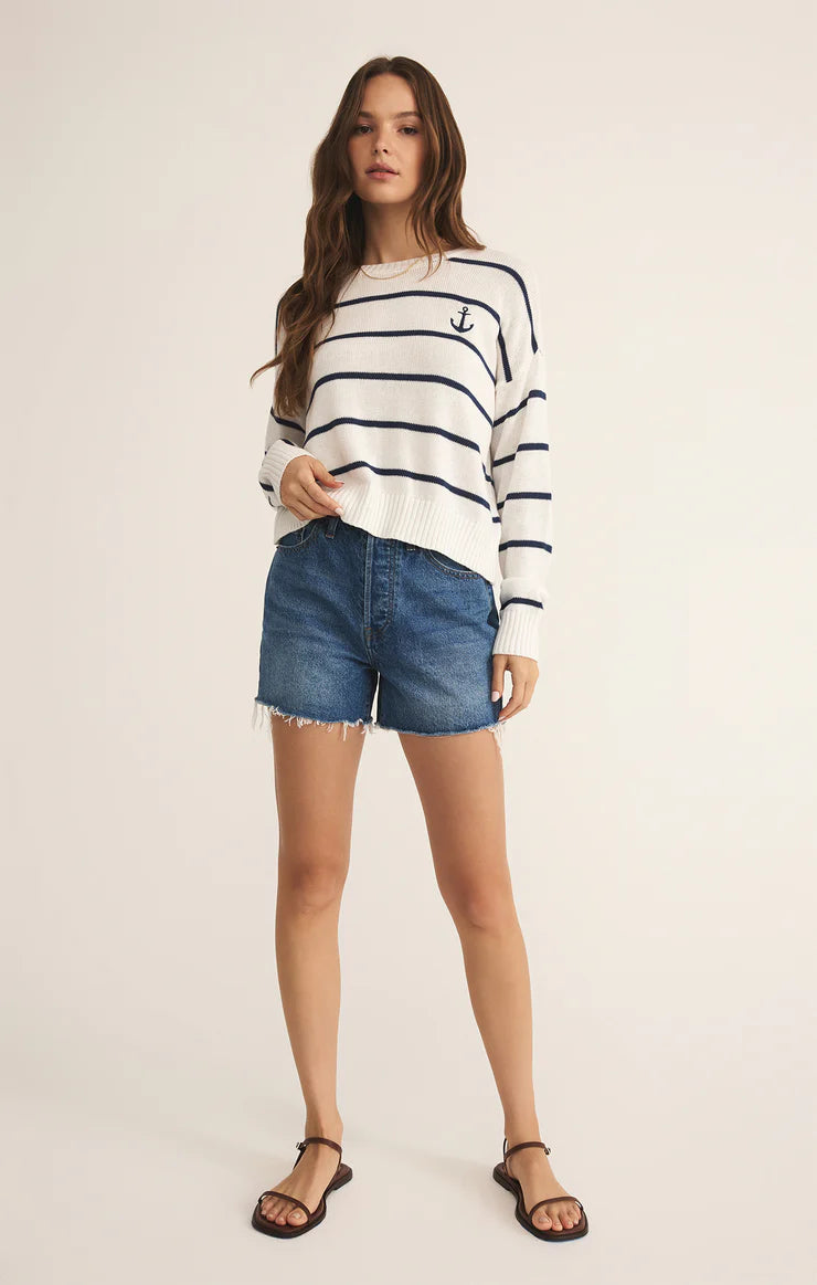 Anchors Away Sweater