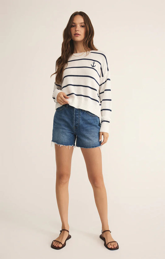 Anchors Away Sweater