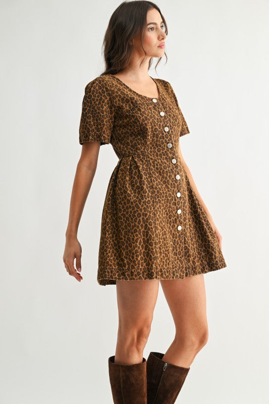 Wild Charm Mini Dress