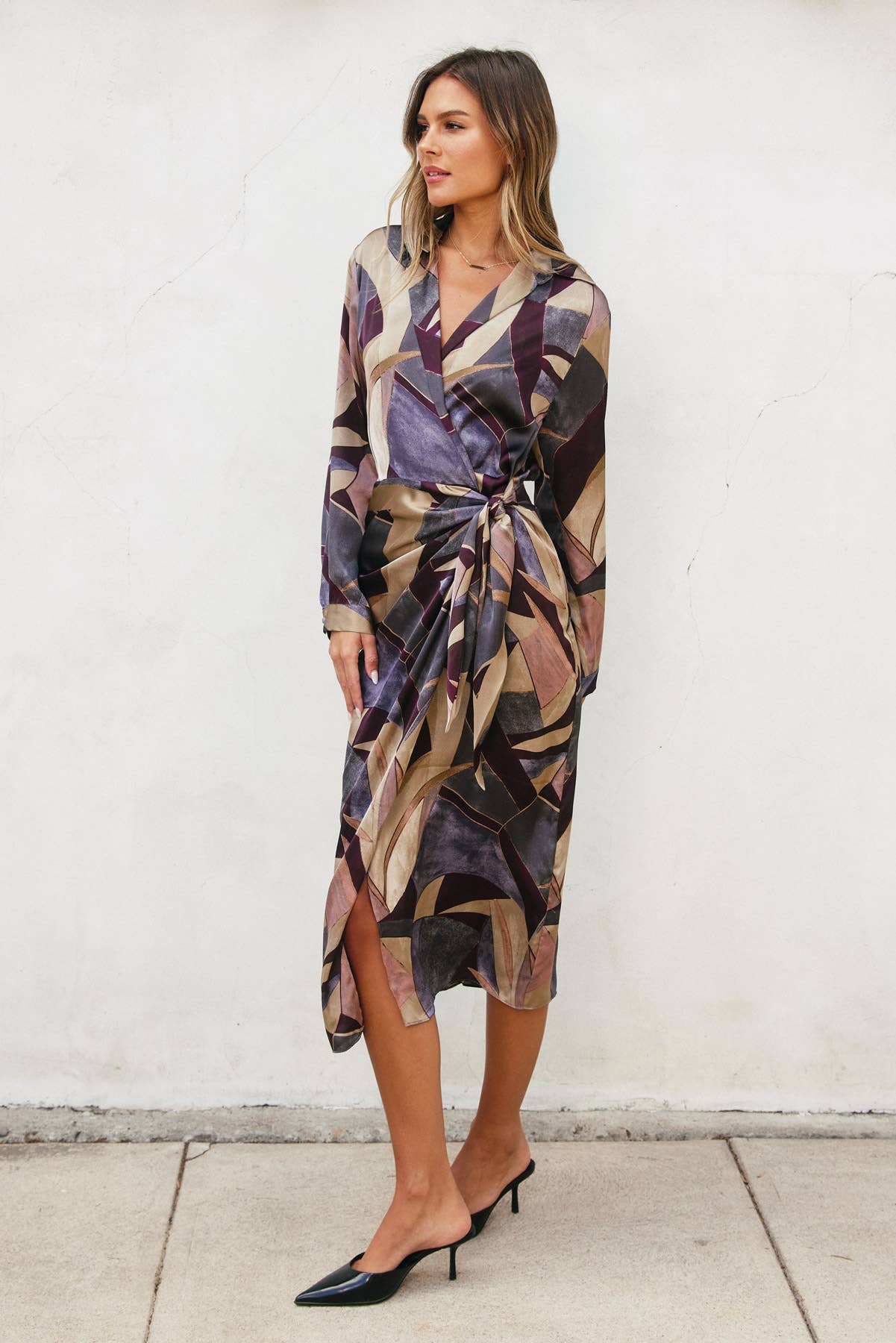 Notable Sensation Wrap Dress: