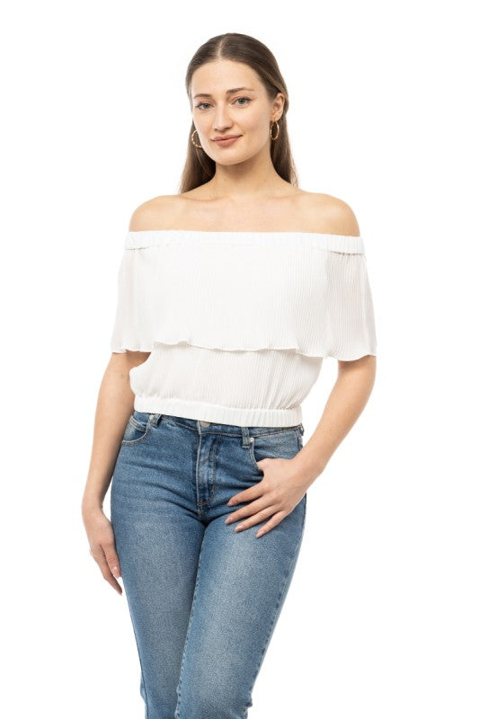 Laney Pleated Top