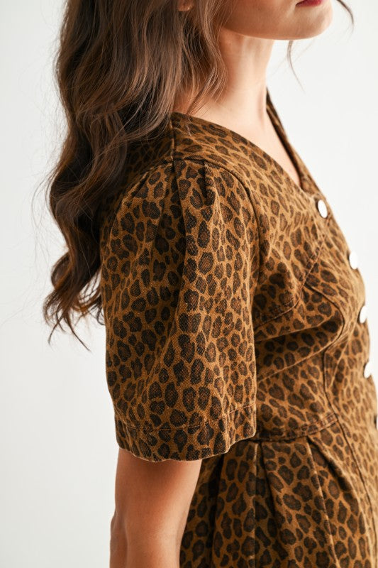 Wild Charm Mini Dress