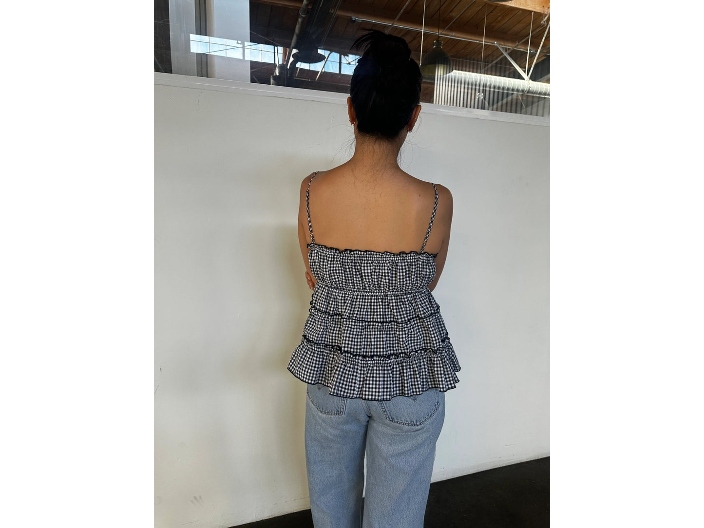 Ruffle On Ruffle Tank