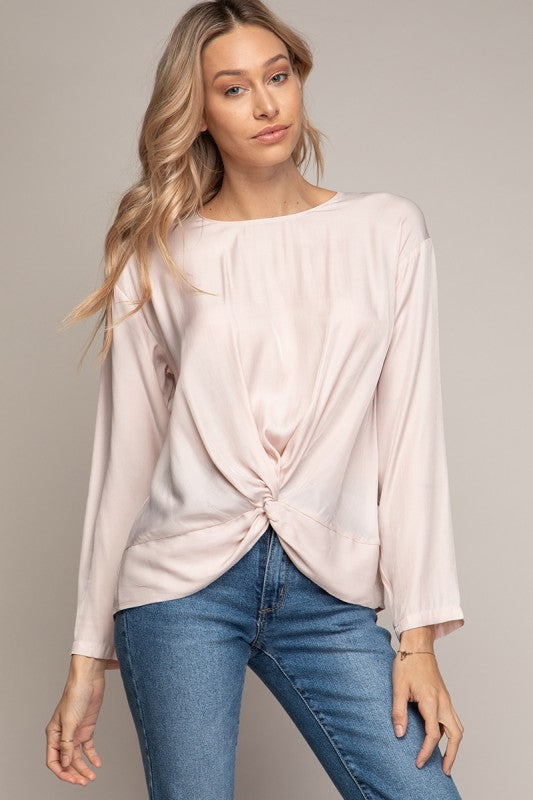 Kandi Knotted Blouse