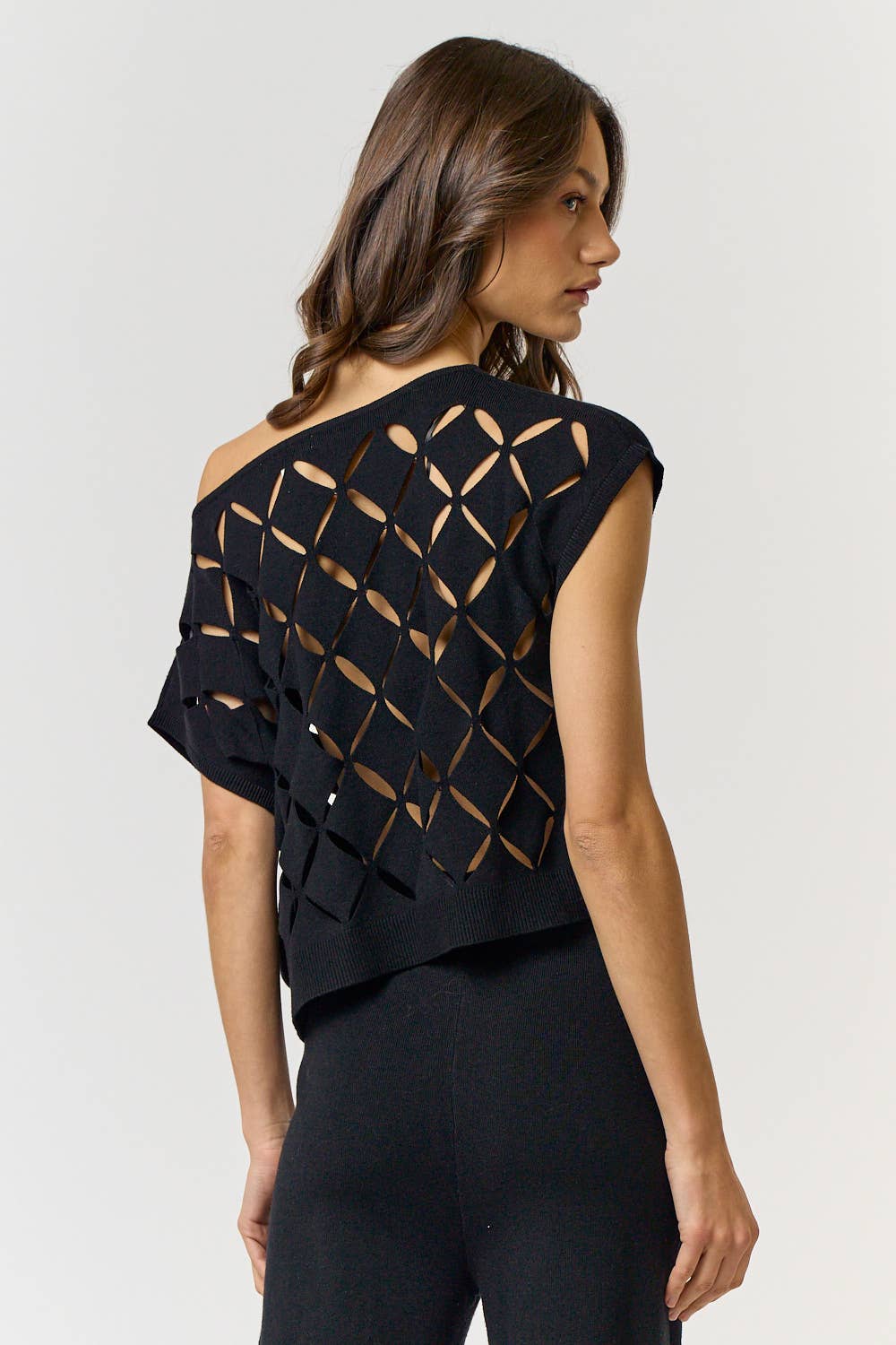 Eilish Laser Cut Sweater