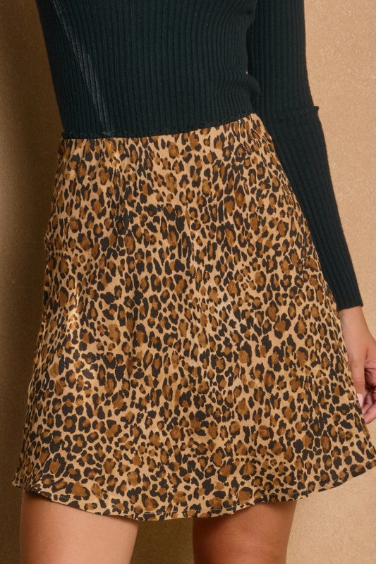 Wild Saffron Mini Skirt