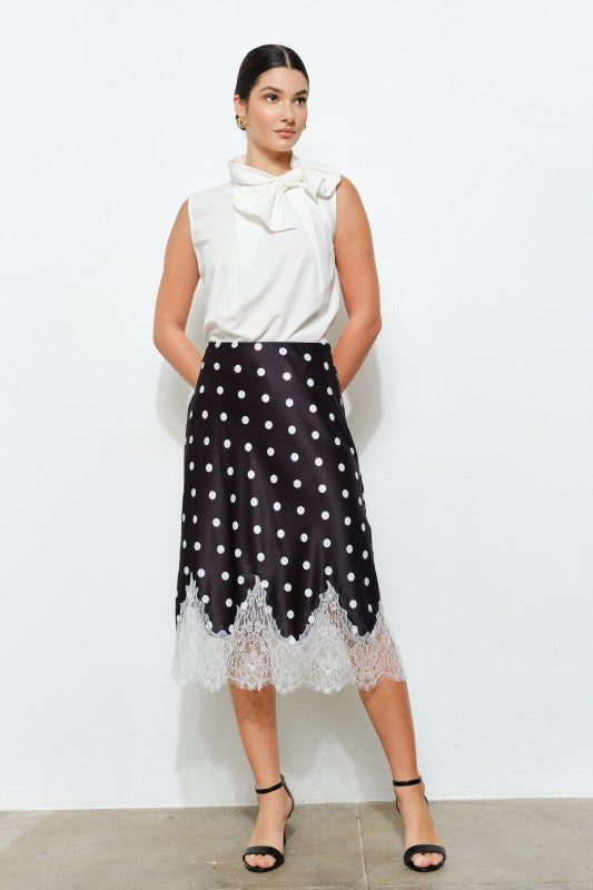 Amour Polka Dot Skirt
