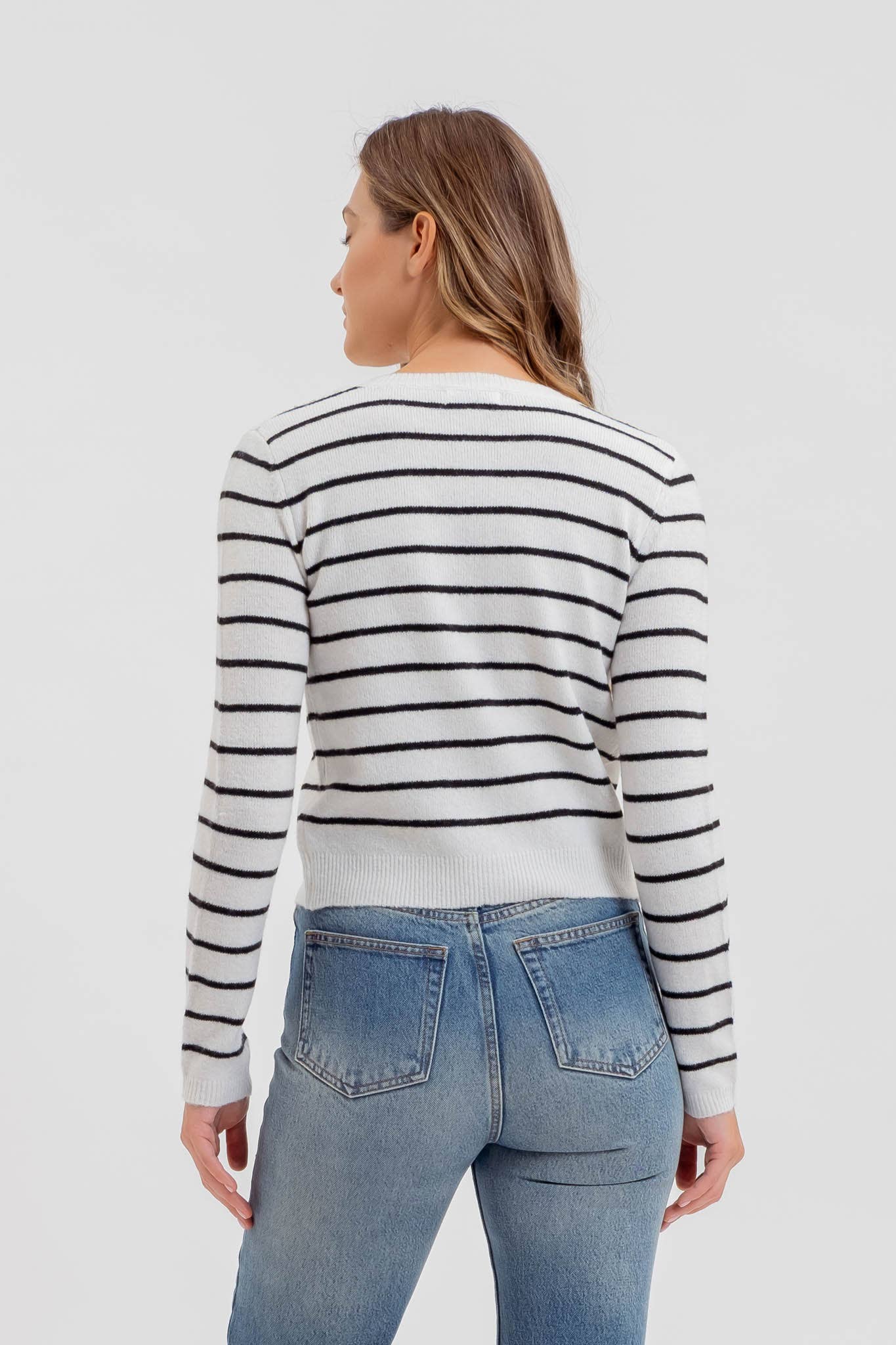 Easy Stripe Cardi