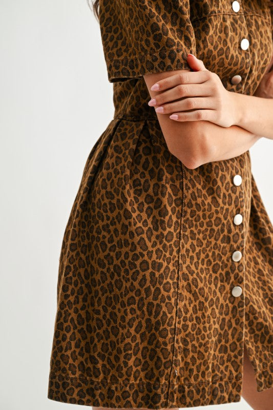 Wild Charm Mini Dress