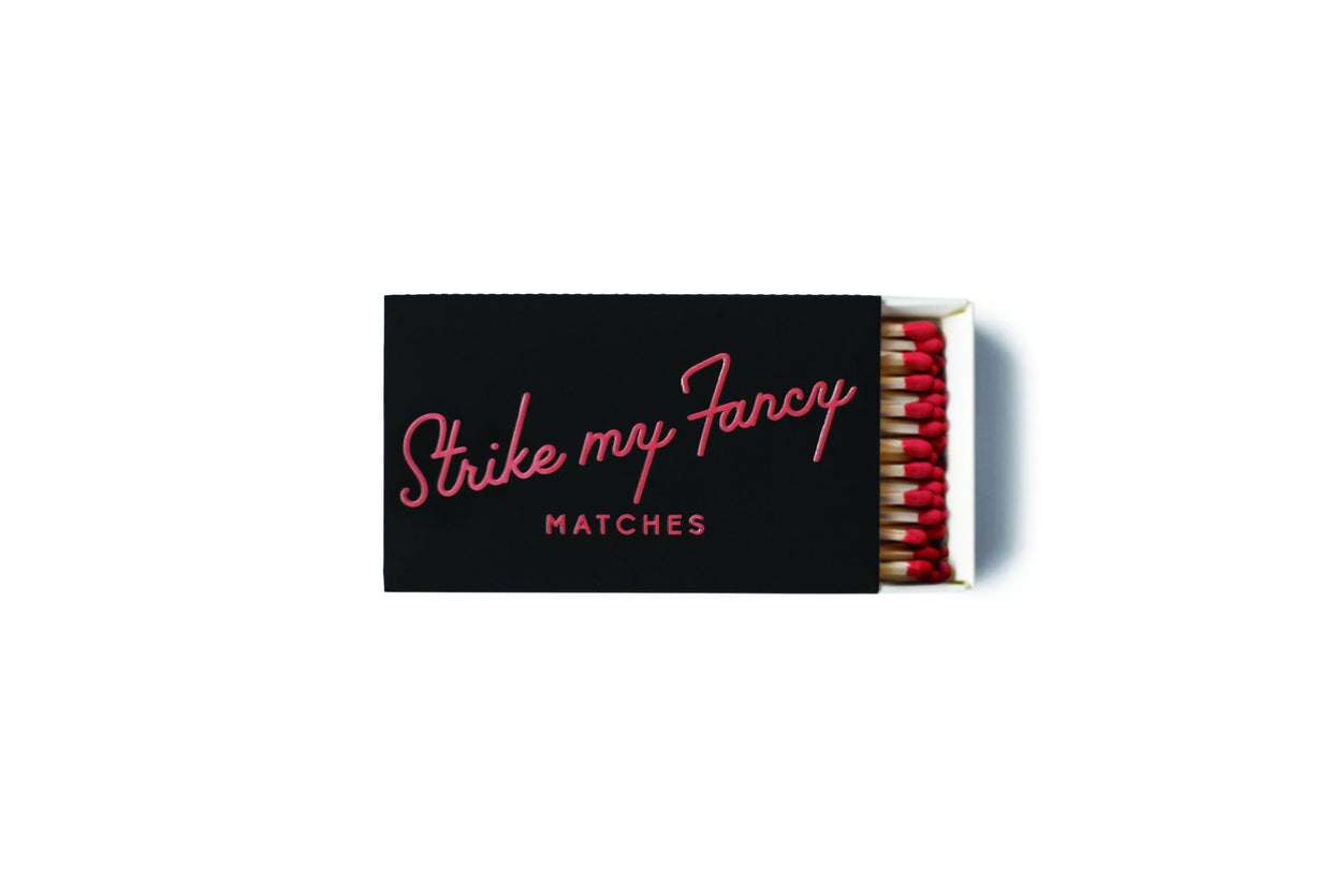 Strike My Fancy Matches Box